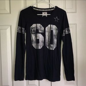 Dallas cowboys Victoria's secret pink long sleeve